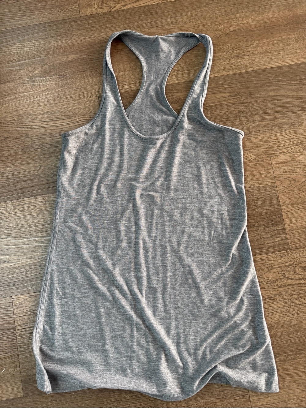 lululemon athletica Heather Gray Racerback Tank